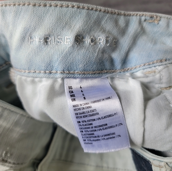 2/$20 American Eagle High Rise Shortie Shorts 4 - Picture 9 of 11